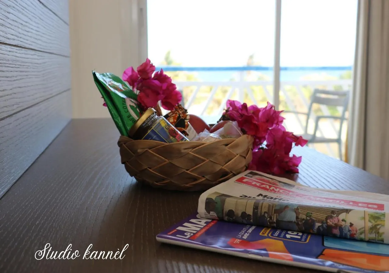 Charmant studio Kannèl au MANGANAO vue sur mer et panier d'accueil offert Saint-Francois  Guadeloupe
