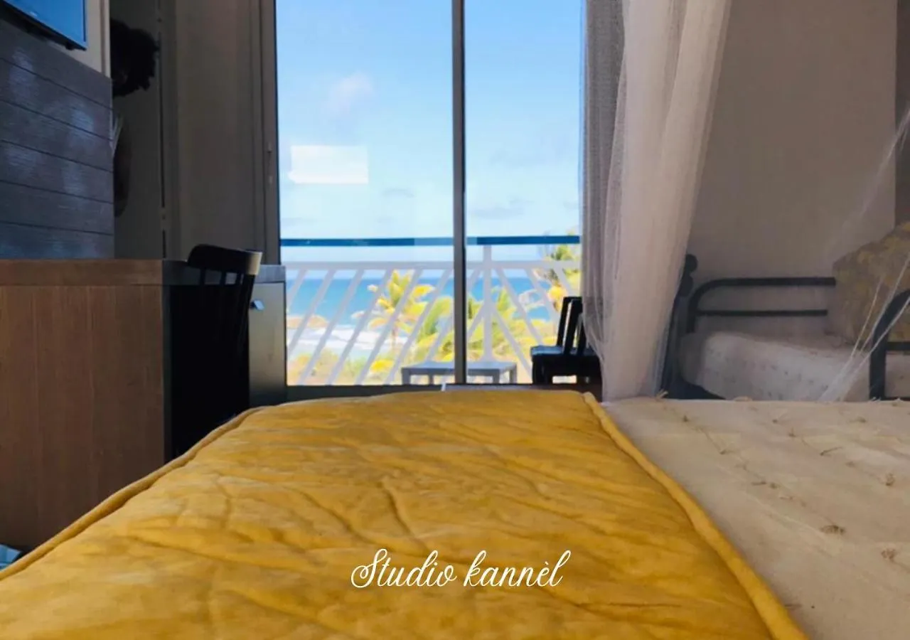Charmant studio Kannèl au MANGANAO vue sur mer et panier d'accueil offert Saint-Francois  Guadeloupe
